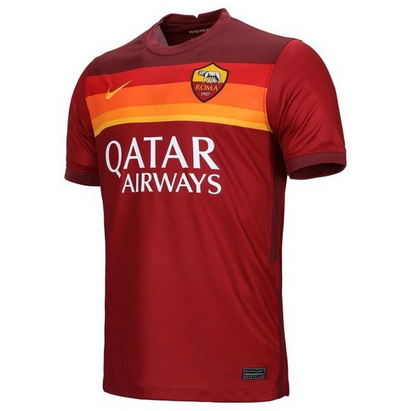 Camiseta As Roma Replica Primera Ropa 2020/21 Rojo